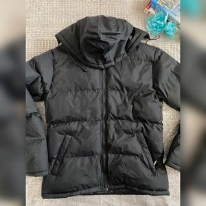 Black Puff puffer jacket